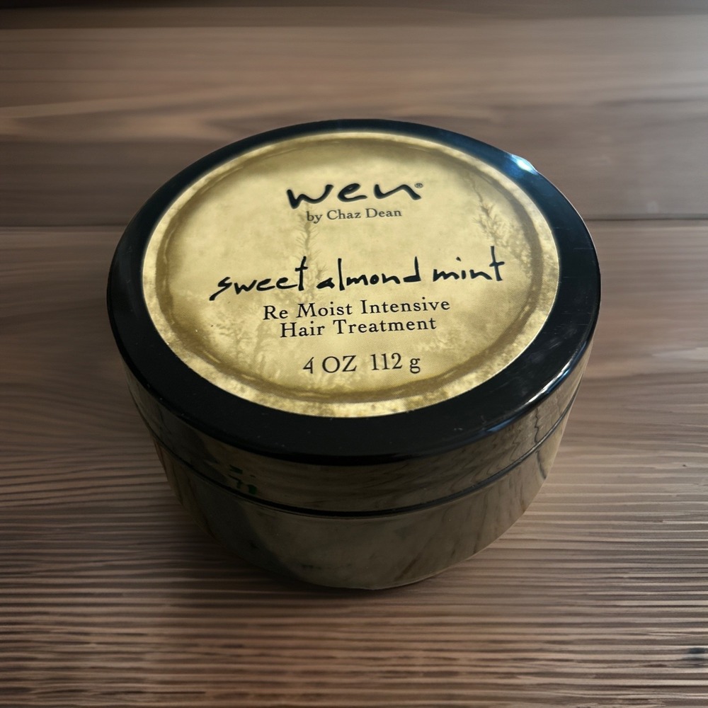 Wen Sweet Almond Mint Re Moist Intensive Hair Treatment 4oz NOT Sealed